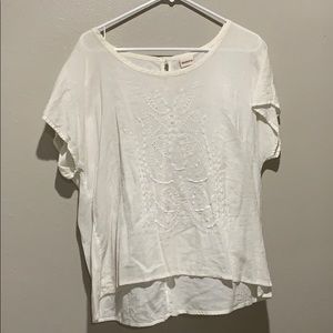 Merona white blouse